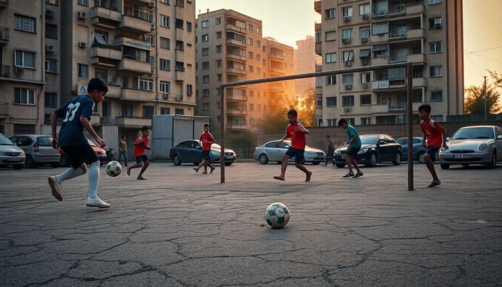 Удивительные истории игроков, выросших на улице, достигших профессионального уровня футболиста - иллюстрация