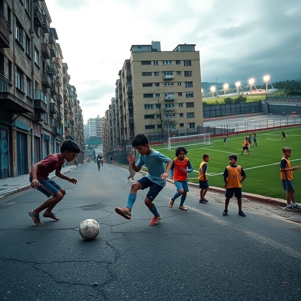 Удивительные истории уличных футболистов, достигших профессионального уровня