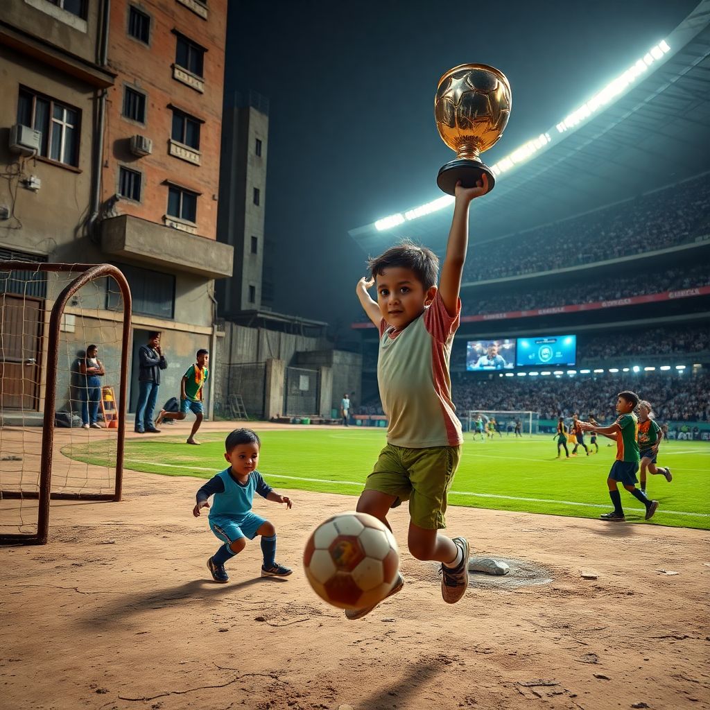 Истории вдохновения: как футбольные легенды, начавшие с нуля, добились успеха