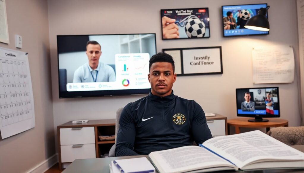 Психология победы в футболе: как сохранять уверенность после промахов - иллюстрация