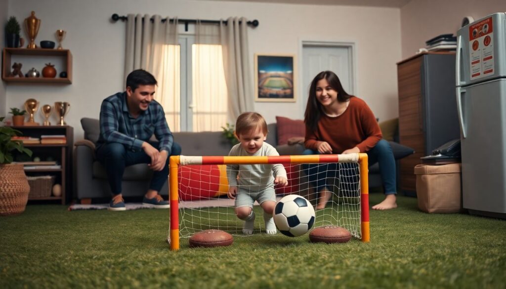 Влияние семейной поддержки на путь к стадиону - иллюстрация