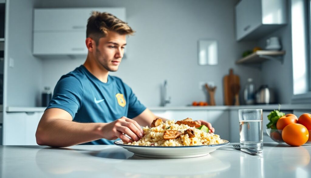 Футбол на диете: как питание влияет на результат - иллюстрация