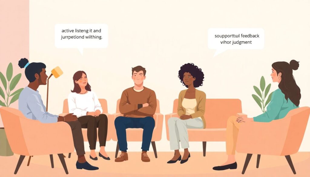 Истории поддержки друзей и товарищей по команде - иллюстрация