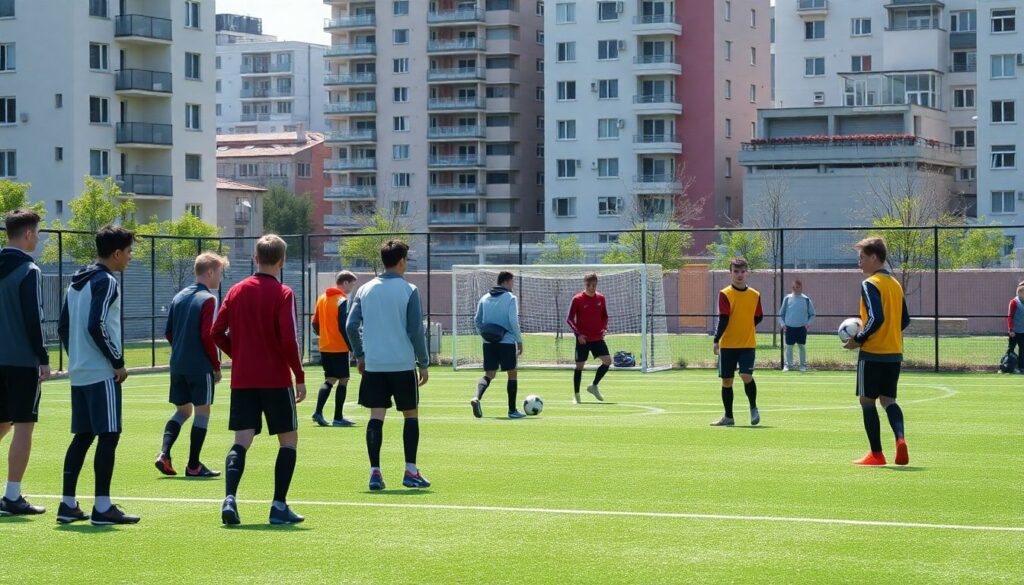 Как совмещать учебу и тренировки на пути к стадиону - иллюстрация