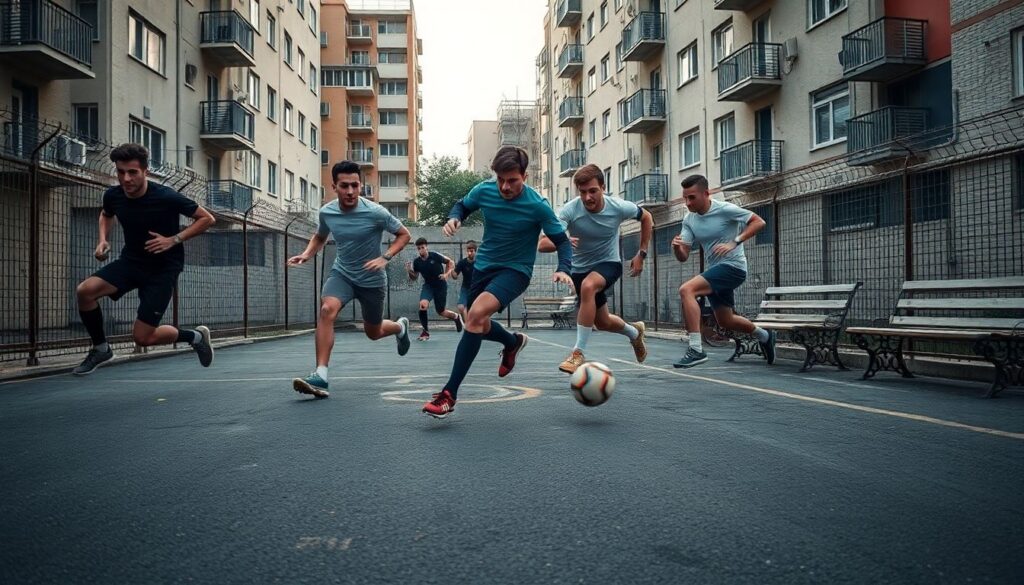 Какие навыки развивают дворовые тренировки для профи - иллюстрация