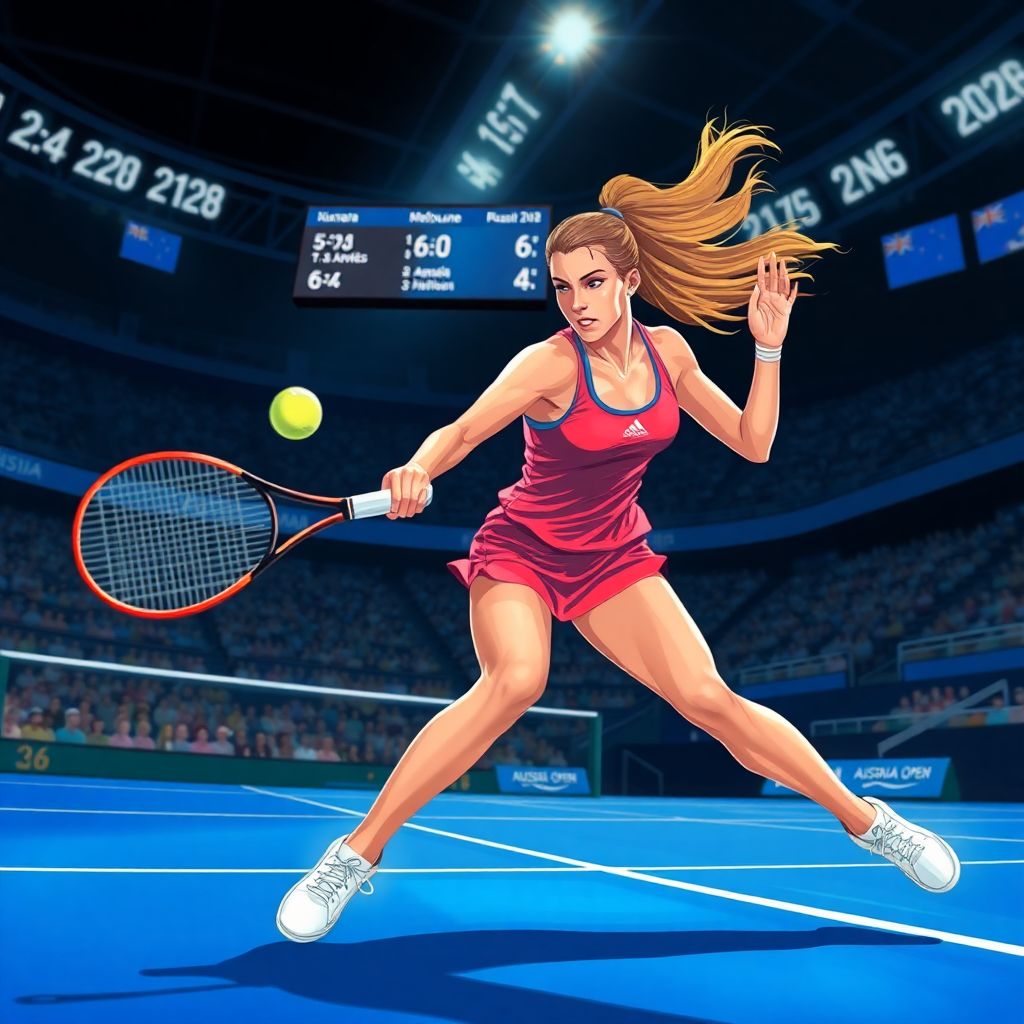 Мирра Андреева: исторический рекорд на australian open 2026