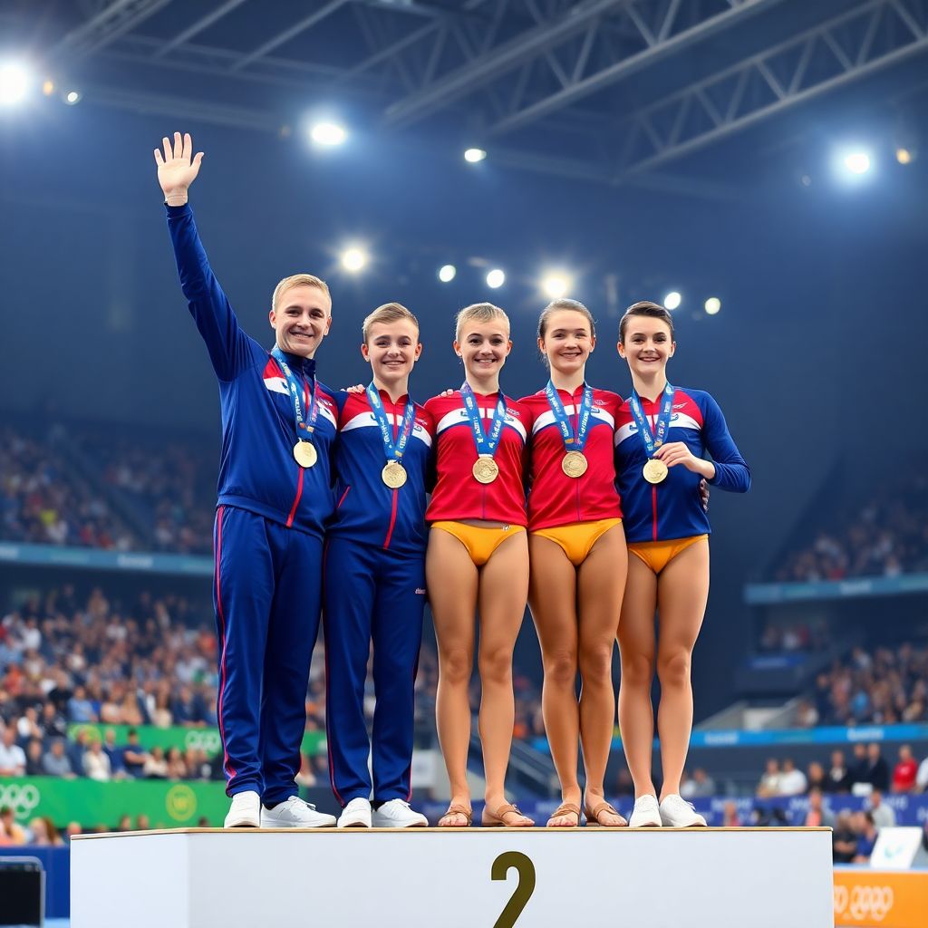 Российские гимнасты вернулись на Кубок мира в Котбусе с восемью медалями