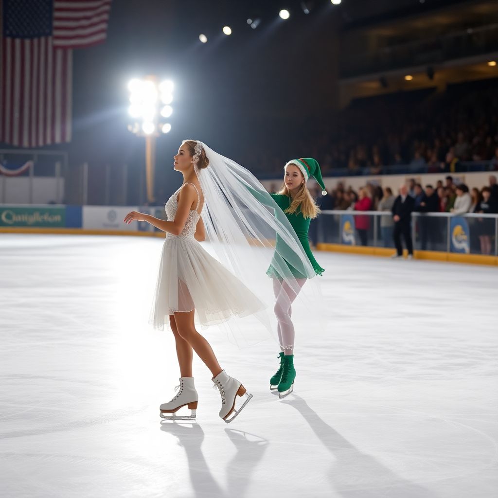 Фото со съемок «Ледникового периода»: Загитова в фате, эльф Туктамышевой