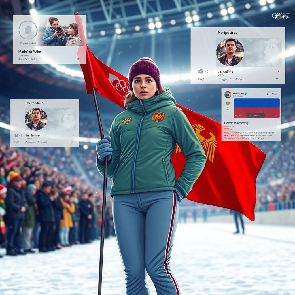 Знаменосец сборной Молдавии Елизавета Хлусович: скандал и исчезновение из Vk