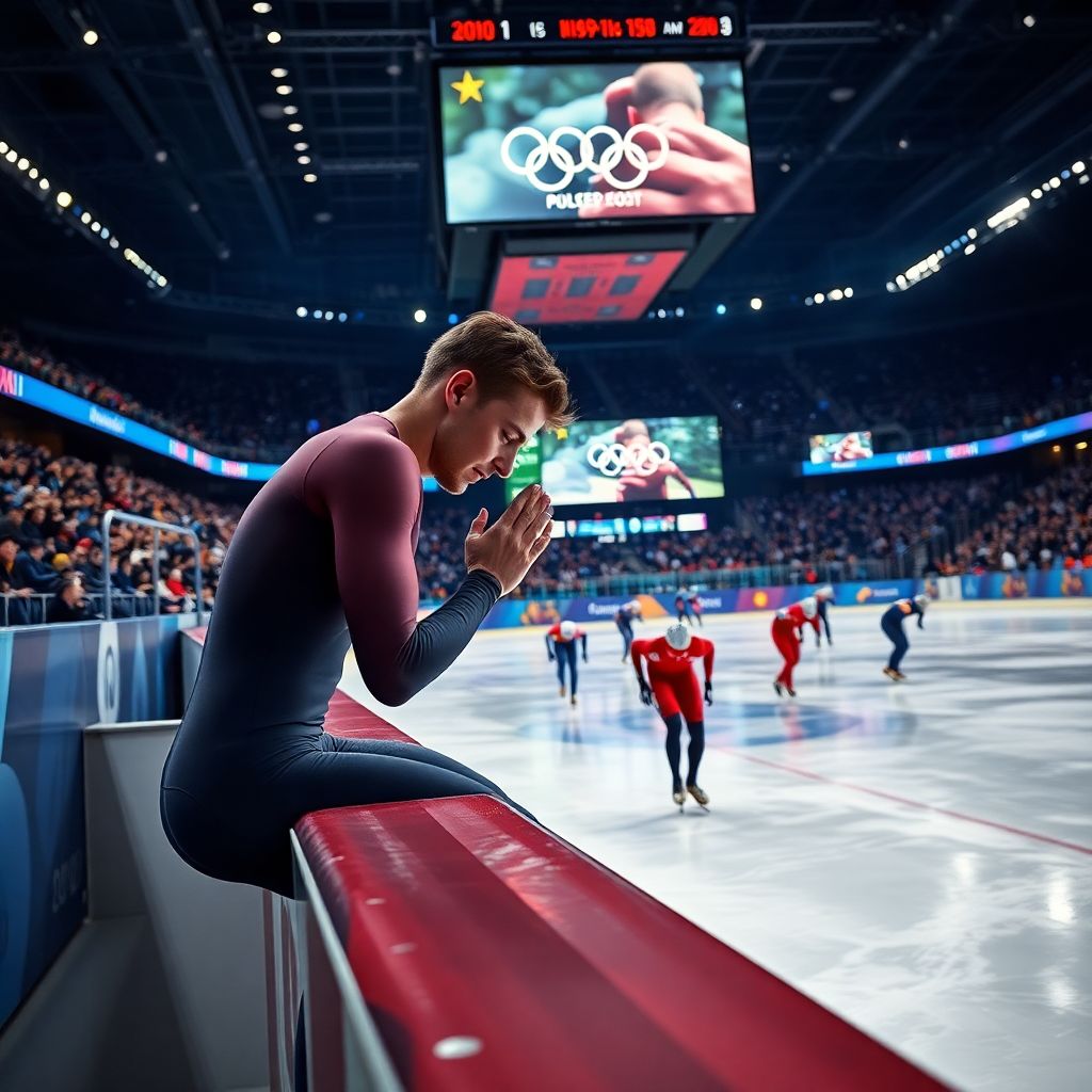 Русский шорт-трекист дисквалифицирован на Олимпиаде‑2026 после молитвы судьям