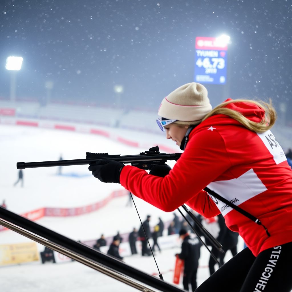 Биатлонный суперспринт в Тюмени: триумф Наталии Шевченко и бронзовая сенсация Черепановой