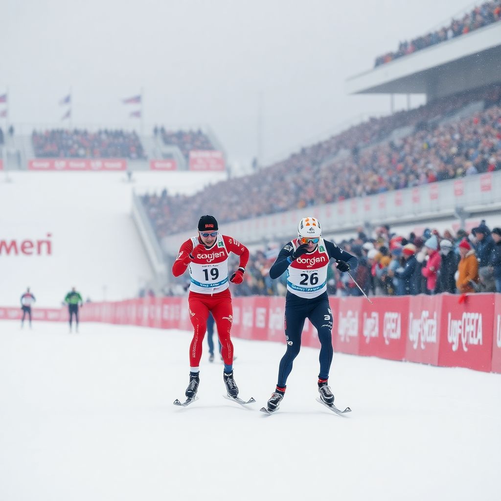Мужская эстафета ЧР по биатлону в Тюмени: Белоруссия-1 быстрее, золото у Москвы