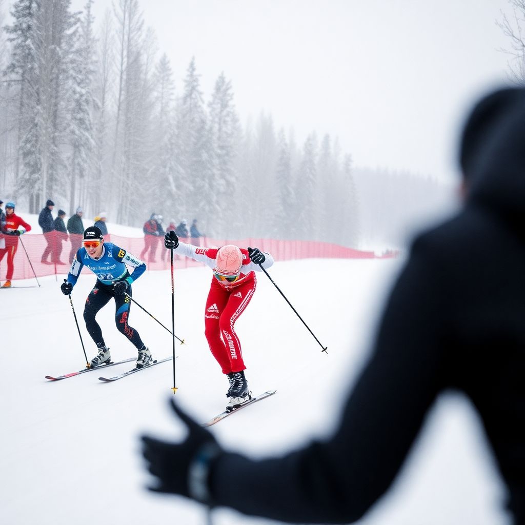 Александр Большунов доминирует на 3 км «Тура Большой Вудъявр» и вскрывает проблемы формата
