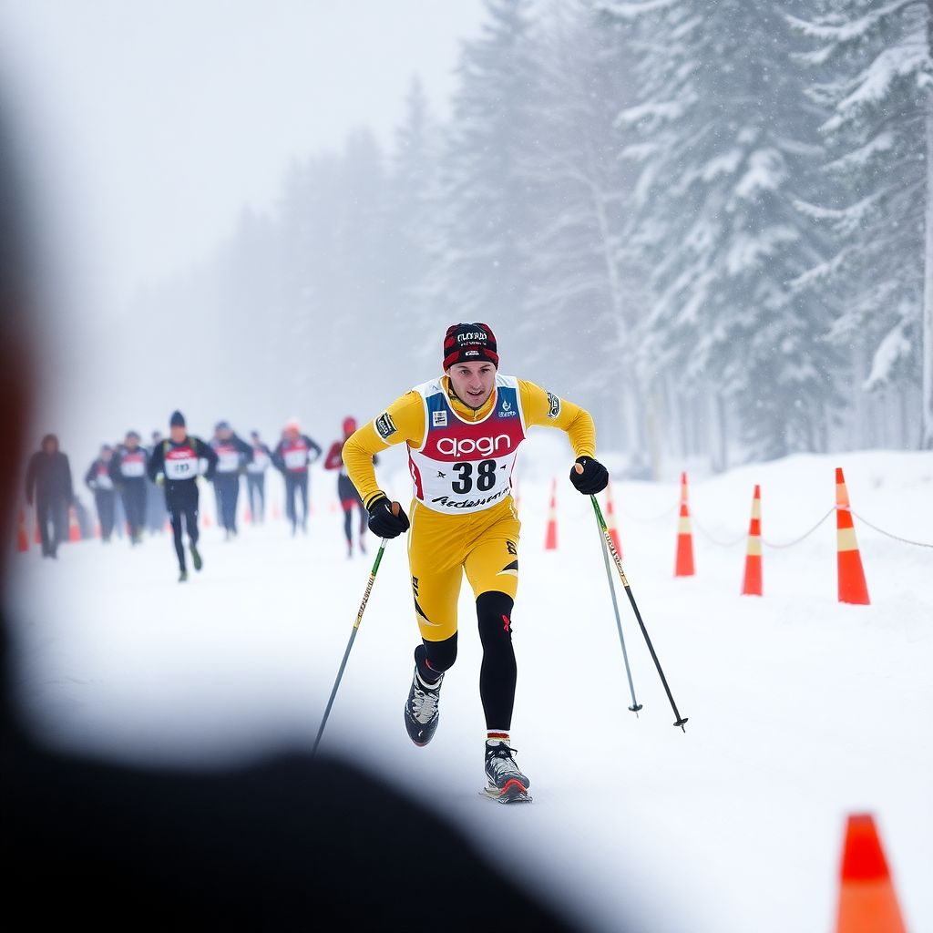 Большунов громко закрыл лыжный сезон 2025/26 в Мончегорске марафоном 70 км