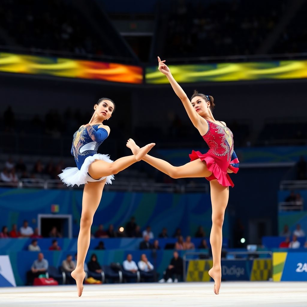 Российские звезды художественной гимнастики в liga iberdrola Испании