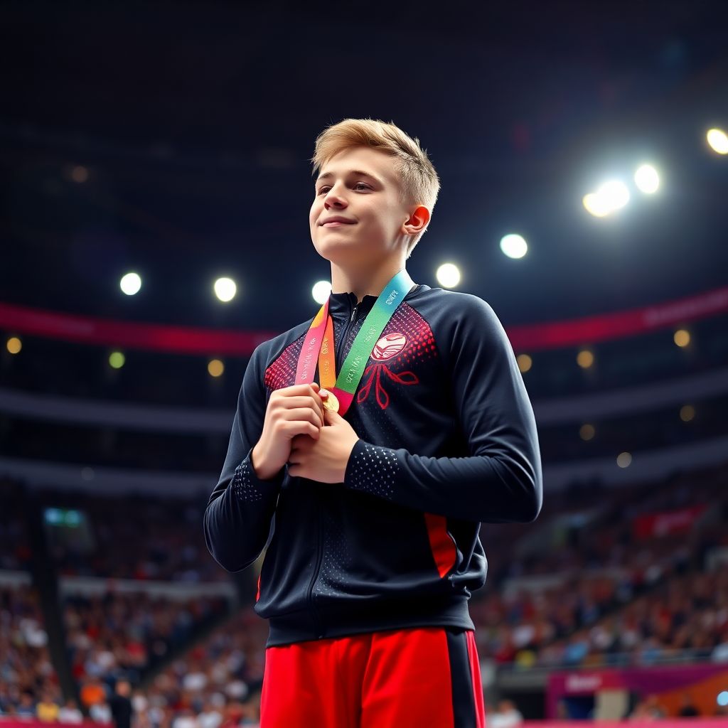 Фото: Арсений Духно берет главное золото чемпионата России-2026 по гимнастике